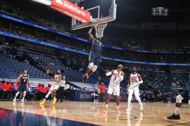 锡安打出赛季最佳一战!鹈鹕双星进步有秘籍